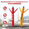 Cbhfmljd 17.7" 750W Inflatable Air Blower, Outdoor Air Blower Inflatable Fly Guy Sky Dancer Wind Tube Man Air Blower Fan for Outdoor Dancer Wind Tube Man Dancing Doll Puppet Blow Up Inflatable view 2