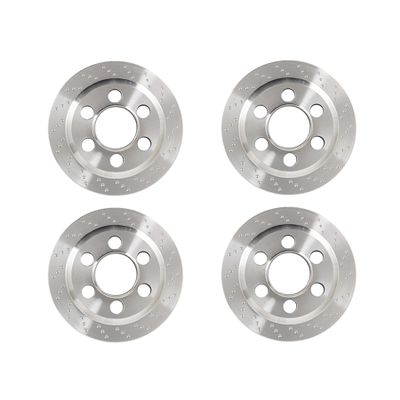 4Pcs Stainless Steel 1.9 Beadlock Wheels Rims Hub for 1/10 RC Crawler Axial SCX10 TRX4 TXR6 MST CFX 86100 YK4102 GEN8 TF2