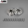 4Pcs Stainless Steel 1.9 Beadlock Wheels Rims Hub for 1/10 RC Crawler Axial SCX10 TRX4 TXR6 MST CFX 86100 YK4102 GEN8 TF2 view 3