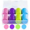 SenseYo 200 Pcs 1.45 Inch Plastic Game Counting Poker Chips with Storage Box for Kids Math Counting Card Game Counters view 1