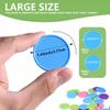 SenseYo 200 Pcs 1.45 Inch Plastic Game Counting Poker Chips with Storage Box for Kids Math Counting Card Game Counters view 2