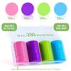 SenseYo 200 Pcs 1.45 Inch Plastic Game Counting Poker Chips with Storage Box for Kids Math Counting Card Game Counters view 3