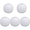 2pcs Display Beveled Xcm Necklace Perfume Acrylic Base, Earrings Pedestals Rack Block Model Lipstick Showing Cosmetics Transparent Doll Decorative Storage Figurine Stand (As Shownx5pcs 8X8X2CMx5pcs) view 1
