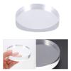 2pcs Display Beveled Xcm Necklace Perfume Acrylic Base, Earrings Pedestals Rack Block Model Lipstick Showing Cosmetics Transparent Doll Decorative Storage Figurine Stand (As Shownx5pcs 8X8X2CMx5pcs) view 3
