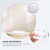2pcs Display Beveled Xcm Necklace Perfume Acrylic Base, Earrings Pedestals Rack Block Model Lipstick Showing Cosmetics Transparent Doll Decorative Storage Figurine Stand (As Shownx2pcs 10X10X2CMx2pcs) view 2