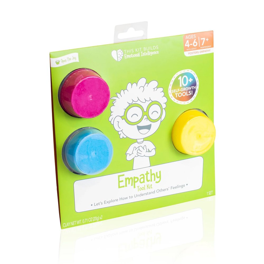 Open The Joy Empathy Builder Toolkit - Unleashing Compassion and Connection with Kids to Build Emotional Intelligence - Ages 4+