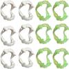 Higoala 24 Pcs Vampire Fangs, Plastic White and Glow in The Dark Vampire Teeth for Dress Up Costume Cosplay Photo Props Halloween Christmas view 1