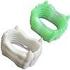 Higoala 24 Pcs Vampire Fangs, Plastic White and Glow in The Dark Vampire Teeth for Dress Up Costume Cosplay Photo Props Halloween Christmas view 2