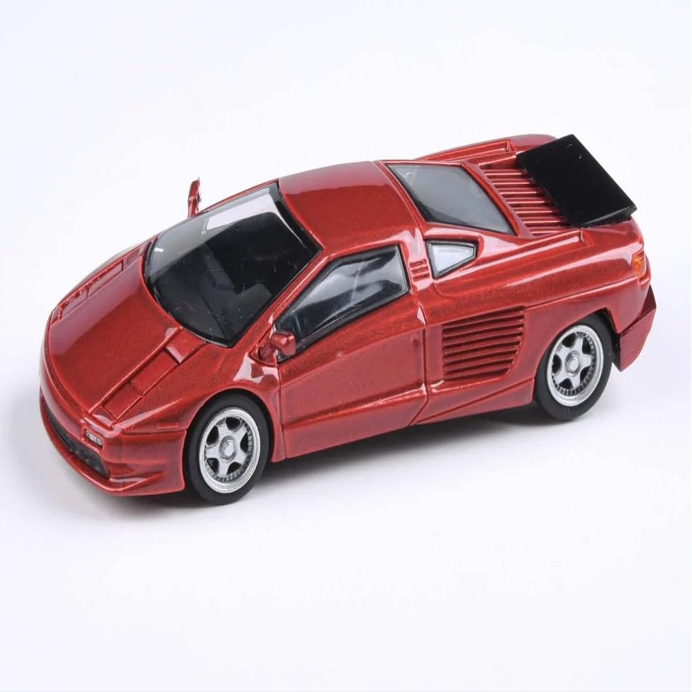 1991 Cizeta V16T Rosso Diablo Red Metallic 1/64 Diecast Model Car by Paragon Models PA-55483