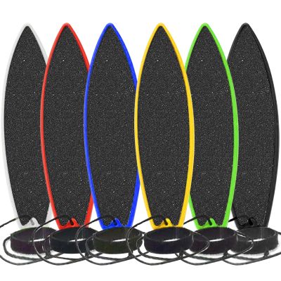 ACEGENIU 6 Pack Finger Surfboard for Car Ride - 1.4" x 4.5" Pro Air Fingerboard, Fun Keepsake Toy Gifts for Teens, Ideal Birthday & Travel Stocking Stuffers