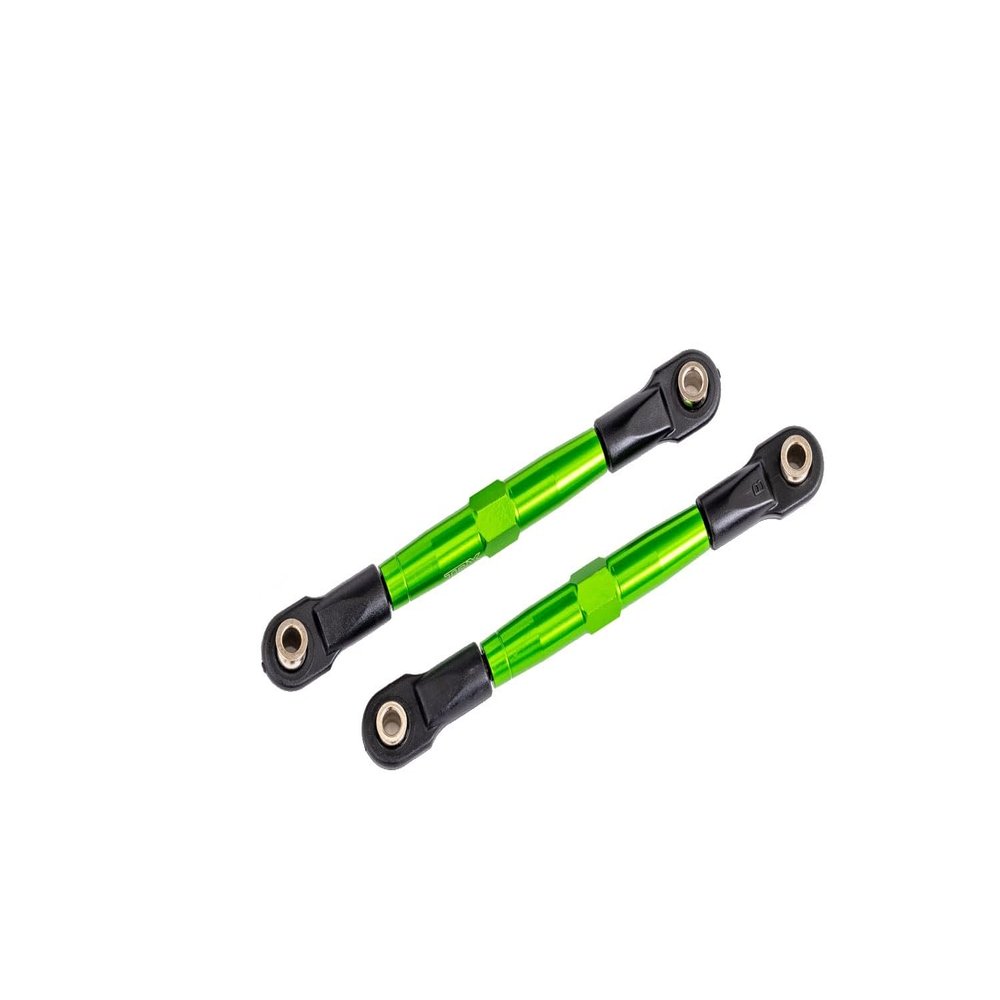 Traxxas 2445G - Front Toe Links, Tubes Green-Anodized, 7075-T6 Aluminum
