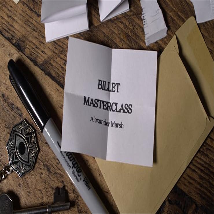 Billet Masterclass (Online Instructions Plus Materials) by Alexander Marsh and The 1914 - Trick