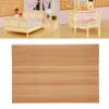 Keenso Mini Floorboard, 1 12 Dollhouse Floorboard Miniature Simple Elegant Wood Strip Flooring Decoration Accessory view 4
