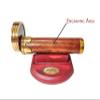 A.A.Nauticals - Personalised Flower Wheels Kaleidoscope with Stand, Solid Brass & Wood 360 Degree Rotatable 2 Wheel Kaleidoscope - Handmade Toy for Men, Women Children view 2