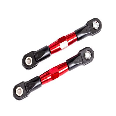 Traxxas 2443R - Rear Camber Links, Tubes red-Anodized, 7075-T6 Aluminum