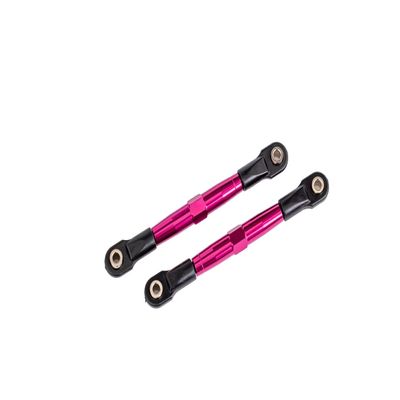 Traxxas 2445P - Front Toe Links, Tubes Pink-Anodized, 7075-T6 Aluminum