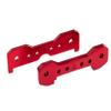 Traxxas 9527R - Front Aluminum Tie Bars, Red view 1