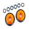 Traxxas 9461A - Aluminum Wheelie Bar Wheels w/Bearings & O-Rings, Orange (2) view 1