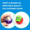 Entervending Vending Machine Capsules - 2 Inch Plastic Capsules - Colored-Frosted Capsule - 100 Pcs Round Capsules - Plastic Party Favor Containers - Prize Machine Capsules view 2