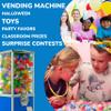 Entervending Vending Machine Capsules - 2 Inch Plastic Capsules - Colored-Frosted Capsule - 100 Pcs Round Capsules - Plastic Party Favor Containers - Prize Machine Capsules view 4