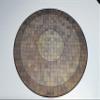 24" Diameter Dungeon Floor Playmat with 1" Grid Stitched Edging, Double-Sided with Universal Dungeon Terrain view 2