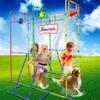 Backyard Waterpark with Splash Wheel, Dump Buckets for Kids Outdoor Water Play view 2