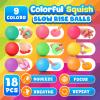 Squishy Stress Balls Fidget Toys: 18 Pack Mini Stress Balls for Kids and Adults, Soft Dough Ball Squishy Fidget Toy, Slow Rising Sensory Ball for Easter Basket Stuffers Egg Fillers, Classroom Prize view 4