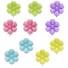 10 Pcs Daisy Balloons,Flower Theme Party Supplies Flower Aluminum Foil Balloons Birthday Wedding Baby Shower etc Party Decoration view 1
