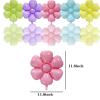 10 Pcs Daisy Balloons,Flower Theme Party Supplies Flower Aluminum Foil Balloons Birthday Wedding Baby Shower etc Party Decoration view 2
