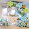 10 Pcs Daisy Balloons,Flower Theme Party Supplies Flower Aluminum Foil Balloons Birthday Wedding Baby Shower etc Party Decoration view 4