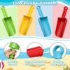 Dilabnba Big 9 inch Beach Sand Shovels Toys for Kids Adults, 9'' Solid Sand Scoop Spade for Toddlers Baby, Heavy Duty Toddler Garden Tools Sandbox Kit for Gardening Shoveling Digging Summer Fun(4PCS) view 2