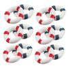 12pcs Micro Swim Ring Minature Swim Ring Ornament Life Ring Micro Landscape Life Buoy Tiny Decor Beach Scene Miniature Ornament Resin Suite Aquarium view 1