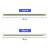 The Lord of the Tools 20 Pairs JST Connector Cable 4 Pin Micro JST 1.25mm Pitch Male Female Plug Adapter Lead Extension Cable with 10cm Wire for Mini RC Helicopter LED Strips view 3
