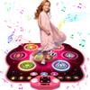 Dance Mat Toys for 3-12 Year Old Girls, 6-Button Kids Dance Mats Bluetooth Dance Pad, Light-up 6 Game Modes Dance Mat for Kids, Christmas/Birthday Gifts for 3-5 6 7 8 9 10+ Year Old Kid view 1