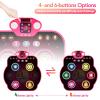 Dance Mat Toys for 3-12 Year Old Girls, 6-Button Kids Dance Mats Bluetooth Dance Pad, Light-up 6 Game Modes Dance Mat for Kids, Christmas/Birthday Gifts for 3-5 6 7 8 9 10+ Year Old Kid view 3