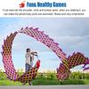 CALMR 3D Dragon Dance Chinese Dragon Dance Outdoor Fitness Dragon Dance Chinese Folk Dragon Dance Ribbon with Rope and Travel Bag view 4