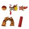 1 M Dragon Dance Props Festival Celebration Outdoor Sports Satin Cloth Dragon Chinese Dragon Dance Folk Dragon Dance Head view 2