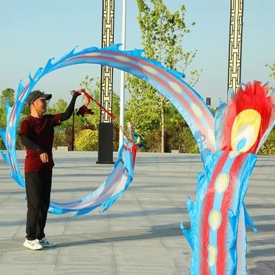 CALMR Dragon Dance 3D Printed Dragon Throw Streamer Portable Dragon-Shape Fitness Streamer Unique Birthday Party Gift