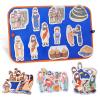 CHEFAN Felt/Flannel Board Story Set of 4, PRECUT Felt Pieces for Preschool Toddlers Circle Time,Bible Story,Feeding The 5000, Nicodemus, Jesus Walking on The Water, The Lost Coin view 1