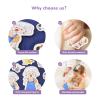 CHEFAN Felt/Flannel Board Story Set of 4, PRECUT Felt Pieces for Preschool Toddlers Circle Time,Old Lady Who Swallowed a Fly,The Grand Old Duke of York,Three Blind Mice view 3