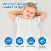 TotAha Toddler Sleep Sack 1.0 TOG, Soft Quilted Wearable Blanket Baby Sleeping Bag with 2-Way Safe Zippers for All Seasons view 2