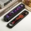 Aagte DND Dice DNDND 7 PCS D&D Die with Gorgeous Gift Case for Dungeons and Dragon Tabletop Game (Purple Agate) view 2