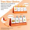 Alened Phonics Flash Cards Learn to Read CVC Word Builder Games, Sight Words Games for Kindergarten Classroom Supplies, Preschool Phonics Learning Activity, Special Education Speech Therapy Toys view 2