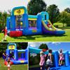 Bounceland Pop Star Inflatable Bounce House Bouncer (NO Blower), Large Bouncing Area with Long Slide, Climbing Wall, Basketball Hoop, 15 ft x 13 ft x 8.3 ft H, Pop Star Kids Party Theme view 4