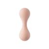 mushie Silicone Baby Shaker Rattle Toy | Ages 3+ Months (Blush) view 1