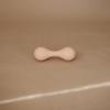 mushie Silicone Baby Shaker Rattle Toy | Ages 3+ Months (Blush) view 2
