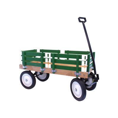 AmishToyBox Berlin Flyer Kid's Wagon - Model F310 - Perfect Wagon for Children and Toddlers - Amish Made in Ohio, USA (Emerald Green)