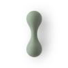 mushie Silicone Baby Shaker Rattle Toy | Ages 3+ Months (Dried Thyme) view 1