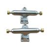 Leefai Professional Fingerboard Trucks 32-34mm Wide -Standard Shape G3-Single Axles Truck- Inverted Kingpin-Mini Finger Skateboard Tool -Screws Hardware,Plating Baseplate (Silver, 34MM) view 3