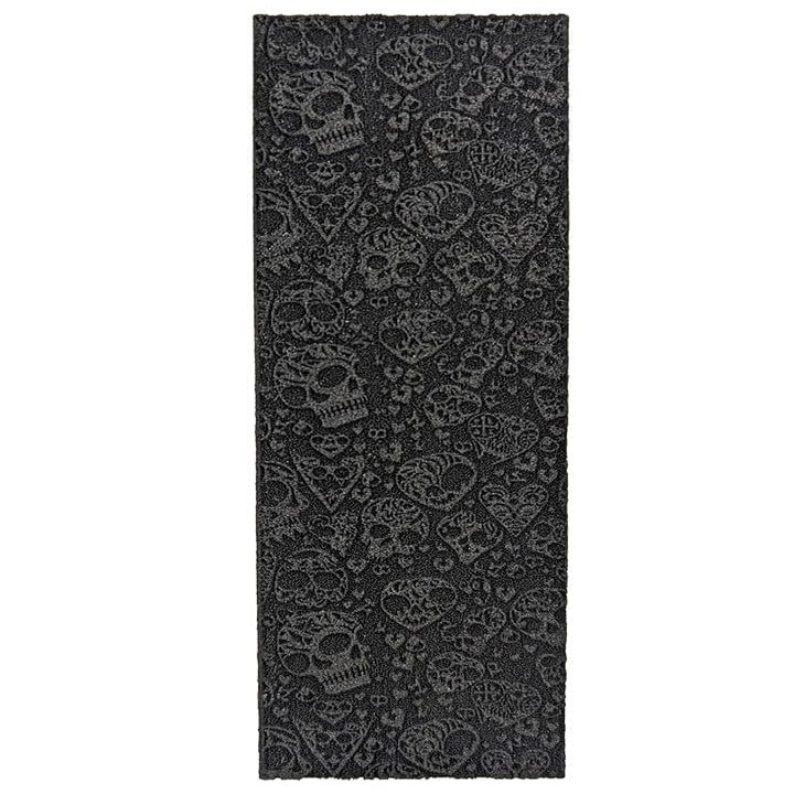 Teak Tuning Micro Engraved Prolific Easy Peel Foam Fingerboard Grip Tape, Muertos Pattern - 110mm x 38mm